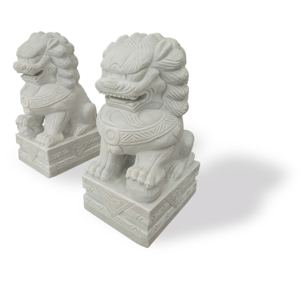 imperial guardian lions statue